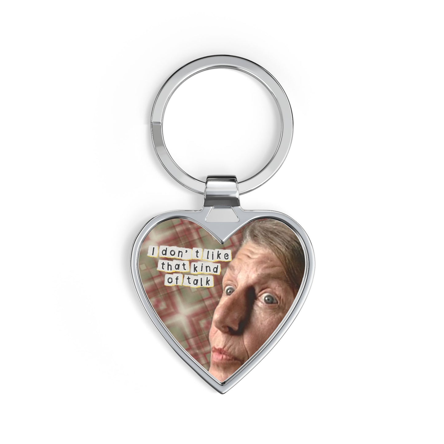 Livia Soprano Heart Keychain
