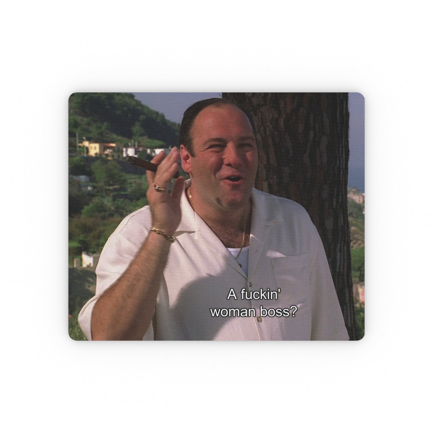Tony Soprano “Girlboss” Mousepad