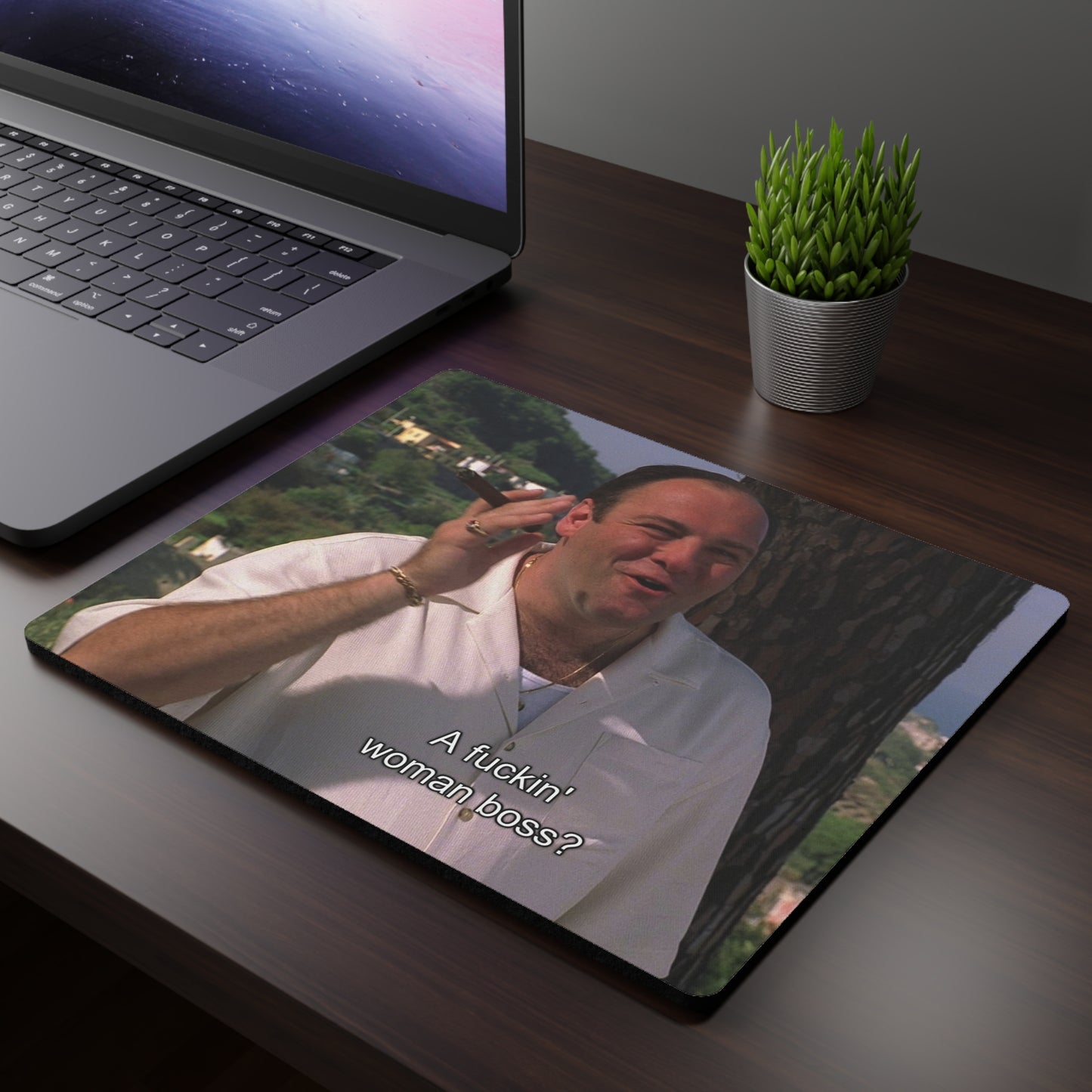 Tony Soprano “Girlboss” Mousepad