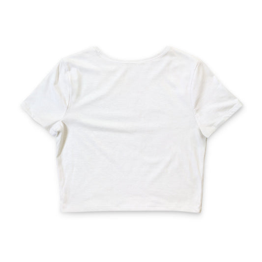 Adriana La Cerva “Babygirl” crop top